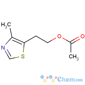 CAS No:656-53-1 2-(4-methyl-1,3-thiazol-5-yl)ethyl acetate