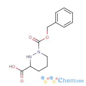 CAS No:65632-62-4 (3S)-1-phenylmethoxycarbonyldiazinane-3-carboxylic acid