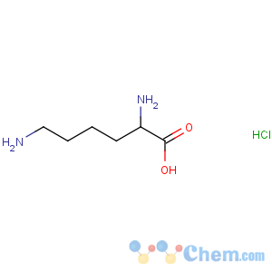 CAS No:657-27-2 (2S)-2,6-diaminohexanoic acid