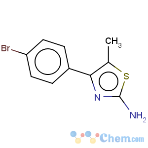 CAS No:65705-44-4 2-Thiazolamine,4-(4-bromophenyl)-5-methyl-