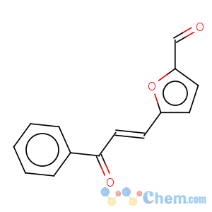 CAS No:6575-75-3 2-Furancarboxaldehyde,5-(3-oxo-3-phenyl-1-propen-1-yl)-
