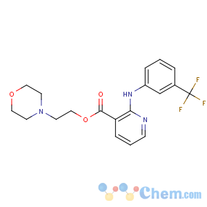 CAS No:65847-85-0 2-morpholin-4-ylethyl<br />2-[3-(trifluoromethyl)anilino]pyridine-3-carboxylate