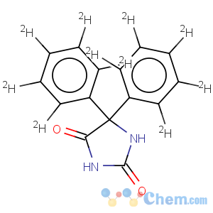 CAS No:65854-97-9 2,4-Imidazolidinedione,5,5-di(phenyl-d5)- (9CI)