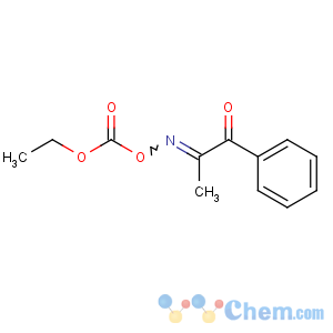 CAS No:65894-76-0 ethyl [(E)-(1-oxo-1-phenylpropan-2-ylidene)amino] carbonate
