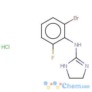 CAS No:65896-14-2 1h-imidazol-2-amine, n-(2-bromo-6-fluorophenyl)-4,5-dihydro-, monohydrochloride