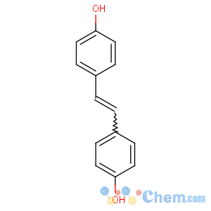 CAS No:659-22-3 4-[(E)-2-(4-hydroxyphenyl)ethenyl]phenol