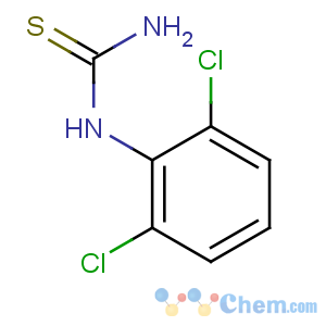 CAS No:6590-91-6 (2,6-dichlorophenyl)thiourea