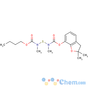CAS No:65907-30-4 (2,2-dimethyl-3H-1-benzofuran-7-yl)<br />N-[butoxycarbonyl(methyl)amino]sulfanyl-N-methylcarbamate