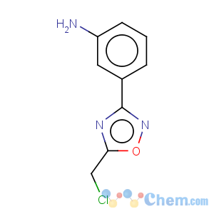 CAS No:6595-79-5 Benzenamine,3-[5-(chloromethyl)-1,2,4-oxadiazol-3-yl]-