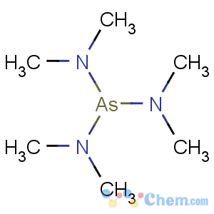 CAS No:6596-96-9 N-[bis(dimethylamino)arsanyl]-N-methylmethanamine