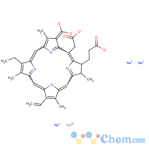 CAS No:65963-40-8 chlorophyllin copper complex sodium salt