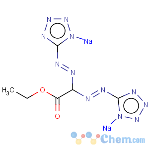 CAS No:6597-22-4 Acetic acid,bis(1H-tetrazol-5-ylazo)-, ethyl ester, disodium salt (8CI,9CI)
