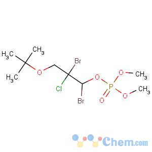 CAS No:65997-17-3 [1,2-dibromo-2-chloro-3-[(2-methylpropan-2-yl)oxy]propyl] dimethyl<br />phosphate