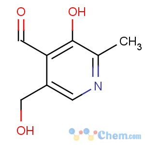 CAS No:66-72-8 3-hydroxy-5-(hydroxymethyl)-2-methylpyridine-4-carbaldehyde