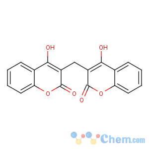 CAS No:66-76-2 4-hydroxy-3-[(4-hydroxy-2-oxochromen-3-yl)methyl]chromen-2-one