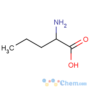CAS No:6600-40-4 (2S)-2-aminopentanoic acid