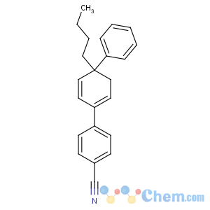 CAS No:66044-94-8 4-(4-butyl-4-phenylcyclohexa-1,5-dien-1-yl)benzonitrile
