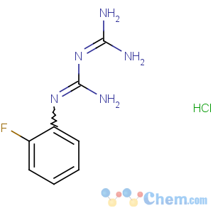 CAS No:66088-51-5 1-(diaminomethylidene)-2-(2-fluorophenyl)guanidine