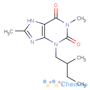 CAS No:66172-75-6 1,8-dimethyl-3-(2-methylbutyl)-7H-purine-2,6-dione