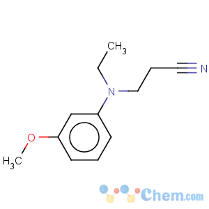 CAS No:66188-29-2 3-(ethyl(3-methoxyphenyl)amino)propanenitrile