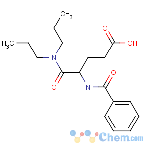 CAS No:6620-60-6 4-benzamido-5-(dipropylamino)-5-oxopentanoic acid