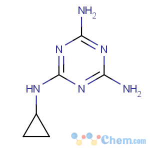 CAS No:66215-27-8 2-N-cyclopropyl-1,3,5-triazine-2,4,6-triamine