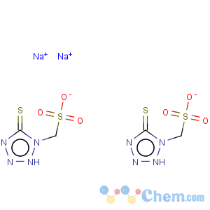 CAS No:66242-82-8 Disodium 2,5-dihydro-5-thiooxo-1H-tetrazol-1-ylmethanesulfonate