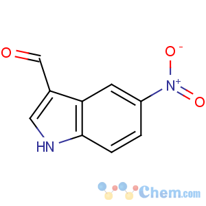 CAS No:6625-96-3 5-nitro-1H-indole-3-carbaldehyde