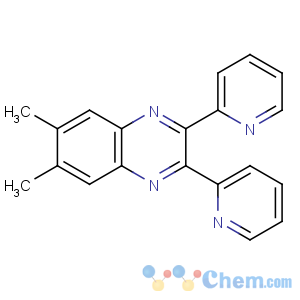 CAS No:6627-38-9 6,7-dimethyl-2,3-dipyridin-2-ylquinoxaline