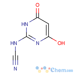 CAS No:6627-61-8 Cyanamide,(1,4-dihydro-6-hydroxy-4-oxo-2-pyrimidinyl)- (9CI)