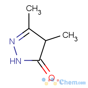 CAS No:6628-22-4 3H-Pyrazol-3-one,2,4-dihydro-4,5-dimethyl-