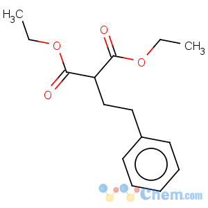 CAS No:6628-68-8 Propanedioic acid,2-(2-phenylethyl)-, 1,3-diethyl ester