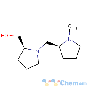 CAS No:66283-23-6 2-Pyrrolidinemethanol,1-[[(2S)-1-methyl-2-pyrrolidinyl]methyl]-, (2S)-