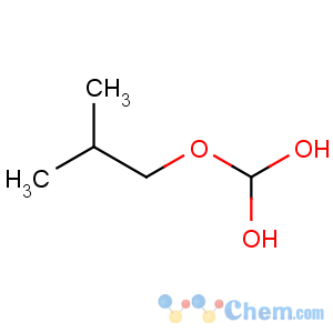 CAS No:6630-97-3 2-methylpropoxymethanediol