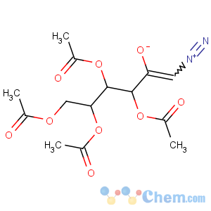 CAS No:6632-53-7 D-Psicose,1-deoxy-1-diazo-, 3,4,5,6-tetraacetate (9CI)