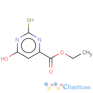 CAS No:6633-65-4 4-Pyrimidinecarboxylicacid, 1,2,3,6-tetrahydro-6-oxo-2-thioxo-, ethyl ester