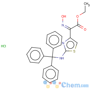 CAS No:66339-00-2 (Z)-2-Hydroxyamino-2-(2-tritylaminothiazol-4-yl) acetic acid ethylesther HCl