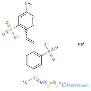 CAS No:6634-82-8 Benzenesulfonic acid,5-amino-2-[2-(4-nitro-2-sulfophenyl)ethenyl]-, sodium salt (1:2)
