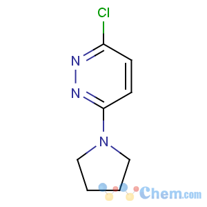 CAS No:66346-85-8 3-chloro-6-pyrrolidin-1-ylpyridazine