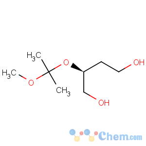 CAS No:66348-33-2 1,4-Butanediol,2-(1-methoxy-1-methylethoxy)-, (S)- (9CI)
