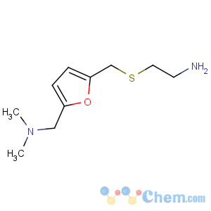 CAS No:66356-53-4 2-[[5-[(dimethylamino)methyl]furan-2-yl]methylsulfanyl]ethanamine