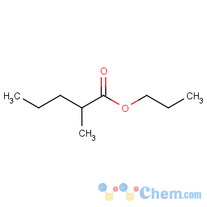 CAS No:6639-14-1 propyl 2-methylpentanoate