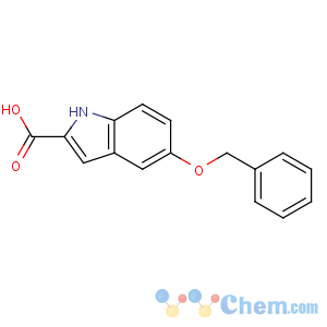 CAS No:6640-09-1 5-phenylmethoxy-1H-indole-2-carboxylic acid