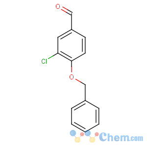 CAS No:66422-84-2 3-chloro-4-phenylmethoxybenzaldehyde