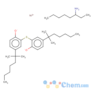 CAS No:66467-44-5 Nickel,(2-ethyl-1-hexanamine)[[2,2'-(thio-kS)bis[4-(1,1,3,3-tetramethylbutyl)phenolato-kO]](2-)]-(9CI)