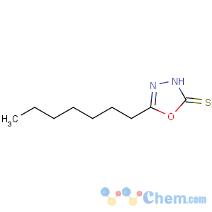 CAS No:66473-10-7 5-heptyl-3H-1,3,4-oxadiazole-2-thione