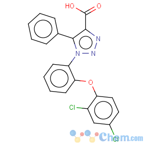 CAS No:664966-03-4 1-[2-(2,4-dichlorophenoxy)phenyl]-5-phenyl-1H-1,2,3-triazole-4-carboxylic acid
