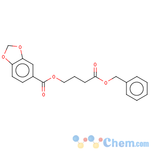 CAS No:66498-42-8 1,3-benzodioxole-5-carboxylic acid4-oxo-4-(phenylmethoxy)butyl ester