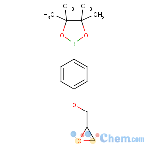 CAS No:664991-83-7 4,4,5,5-tetramethyl-2-[4-(oxiran-2-ylmethoxy)phenyl]-1,3,2-dioxaborolane