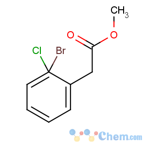 CAS No:66504-71-0 2-bromo-2-chlorophenyl acetic acid methyl ester